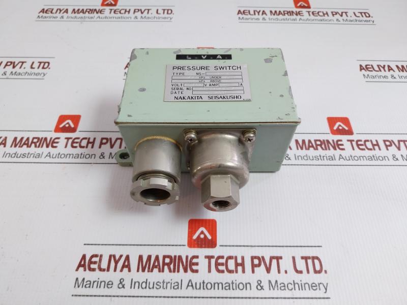 Ns-9-3 Pressure Switch 44Kpa Ac110V 5A Nakakita Seisakusho