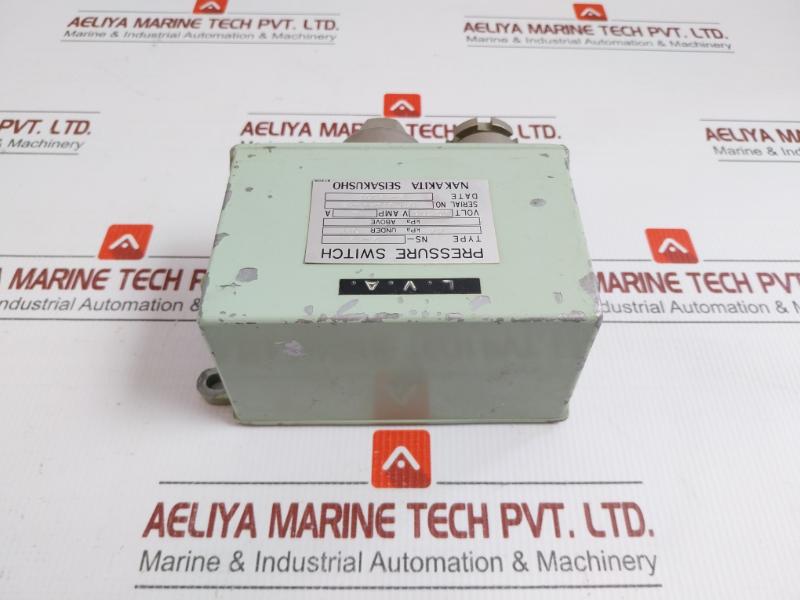 Ns-9-3 Pressure Switch 44Kpa Ac110V 5A Nakakita Seisakusho