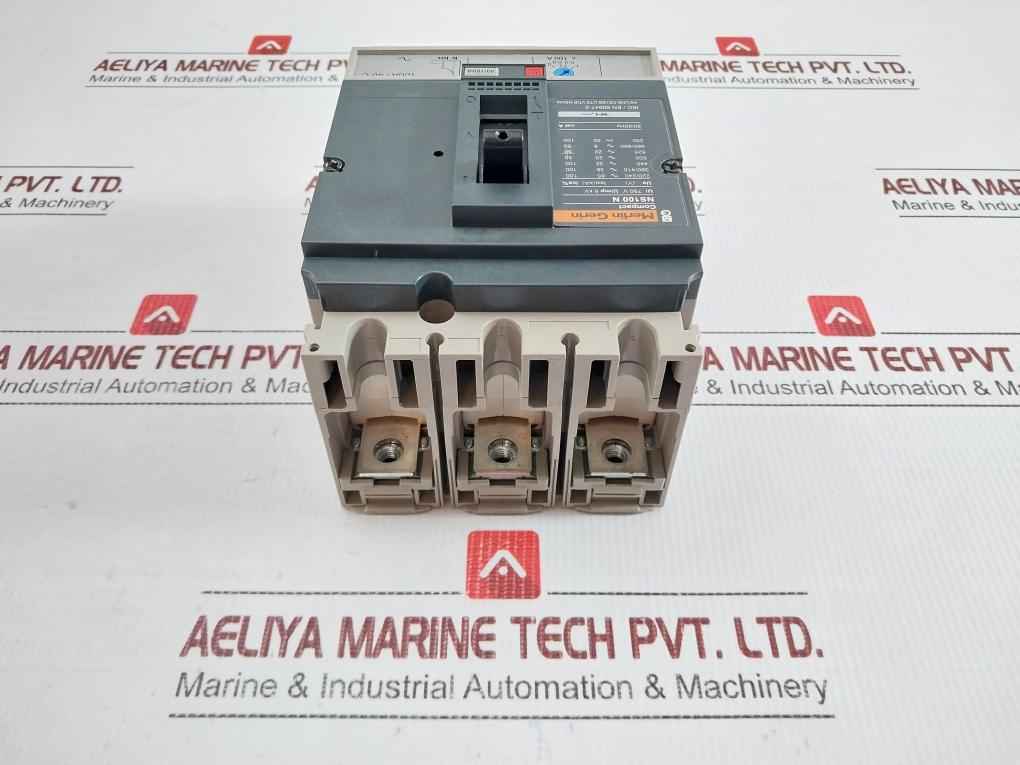 Ns100 N Circuit Breaker 750V 100A/ 40°C 50/60Hz Merlin Gerin