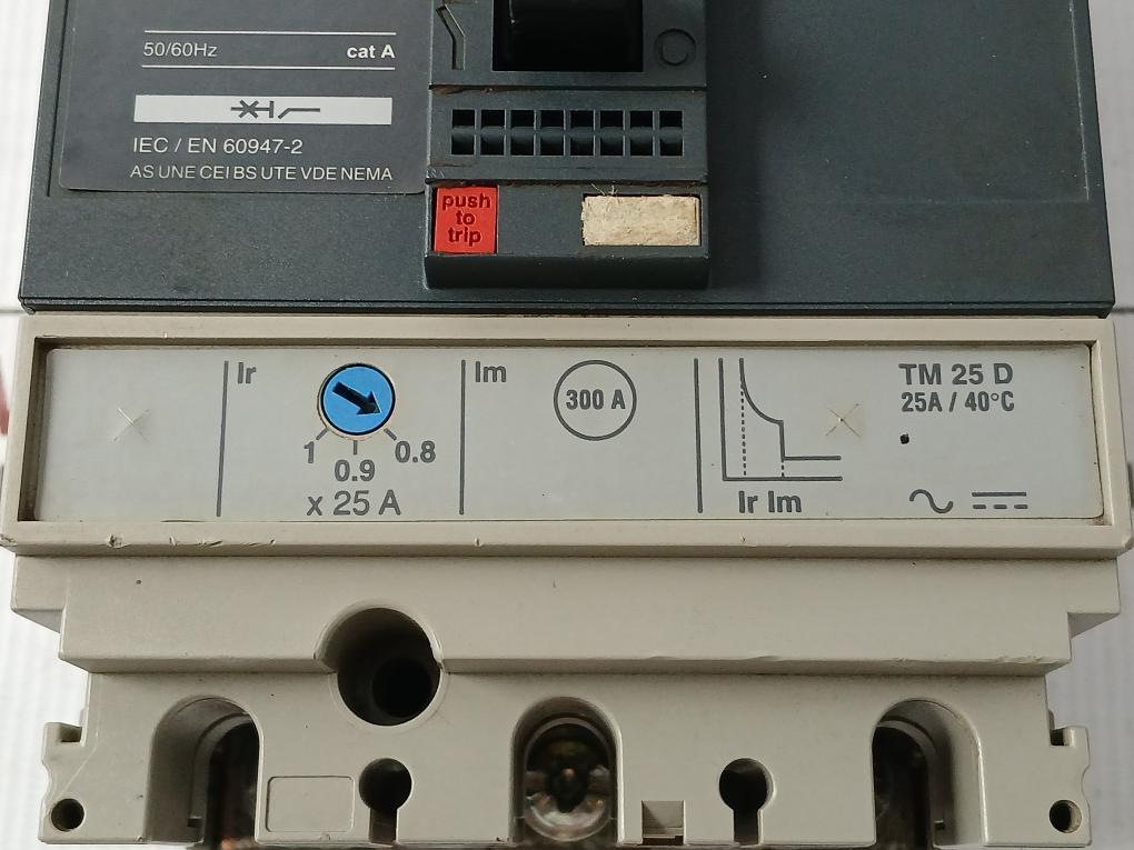 Ns100 N Molded Case Circuit Breaker 750V 50/60Hz Merlin Gerin
