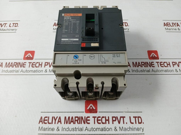 Ns100 N Molded Case Circuit Breaker 750V 50/60Hz Merlin Gerin