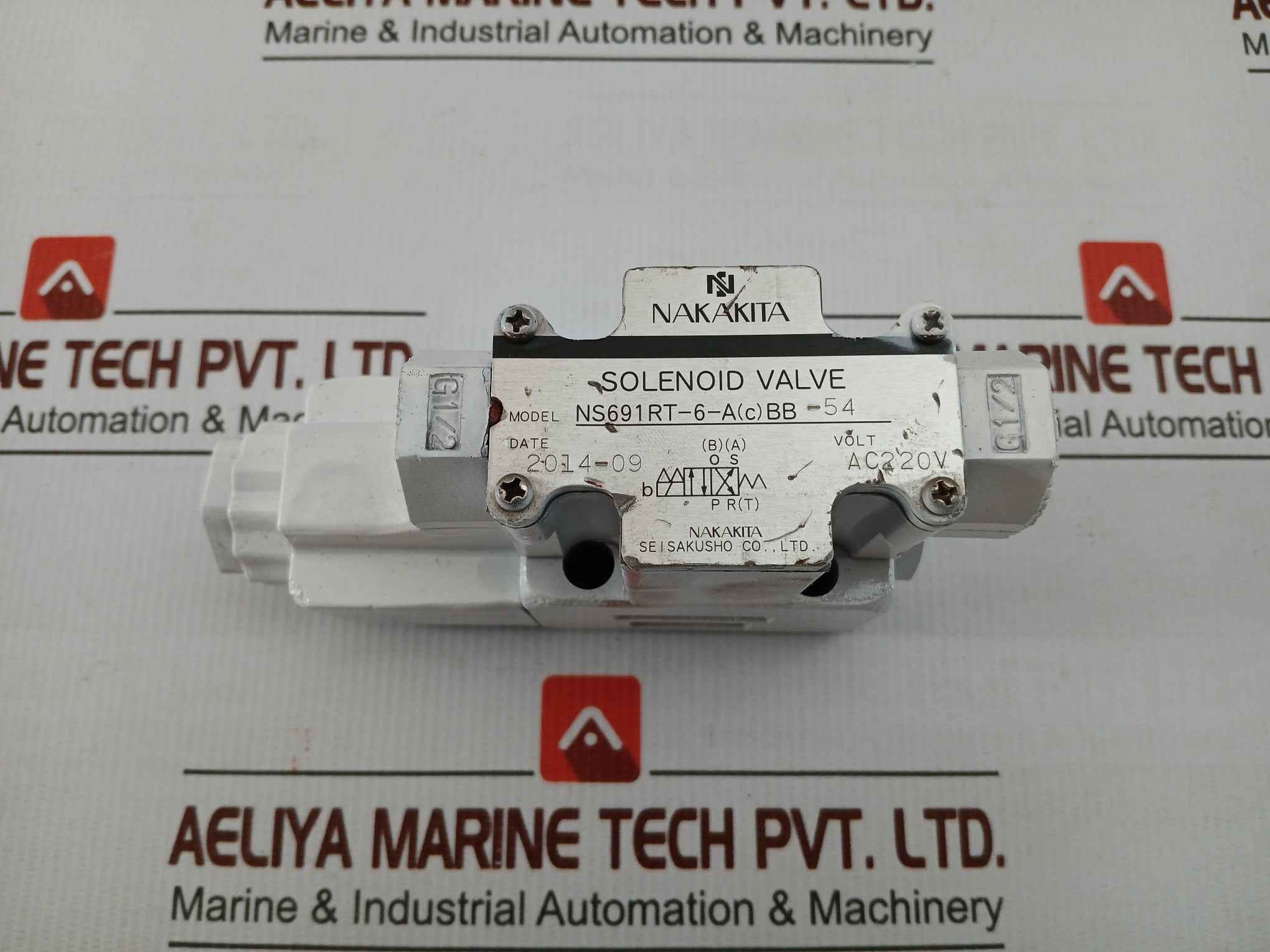 Ns691Rt-6-a(C)Bb-54 Solenoid Valve Ac220V Nakakita Seisakusho