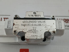 Ns691Rt-6-a(C)Bb-54 Solenoid Valve Ac220V Nakakita Seisakusho