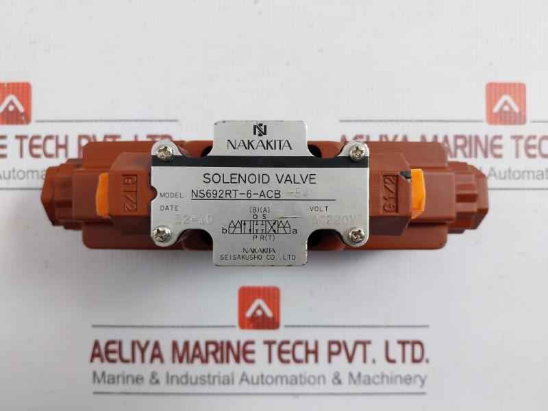 Ns692Rt-6-acb-54 Solenoid Valve Ac220V Nakakita Seisakusho