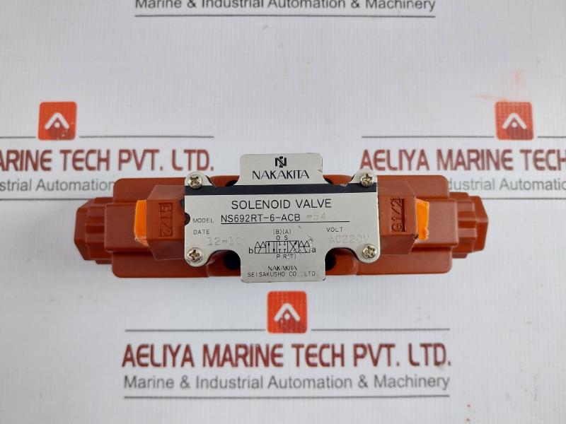 Ns692Rt-6-acb-54 Solenoid Valve Ac220V Nakakita Seisakusho