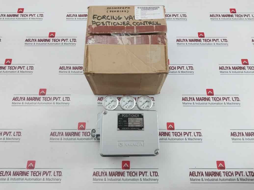 Ns737S-d Pneumatic Positioner Nakakita Seisakusho 0 To 400 Kpa