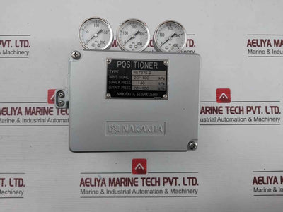 Ns737S-d Pneumatic Positioner Nakakita Seisakusho 0 To 400 Kpa