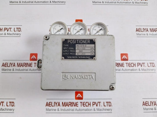 Ns737S-d Pneumatic Positioner Nakakita Seisakusho Input Signal: 20-100 Kpa