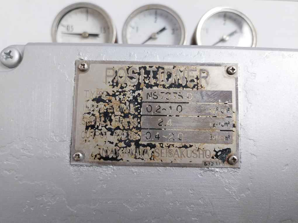 Ns737S-d Positioner Nakakita Seisakusho 2.4 Kgf/Cm2