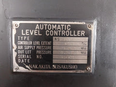 Ns 754A 2-d Automatic Level Controller Nakakita Seisakusho 1.4 Kgf/Cm2
