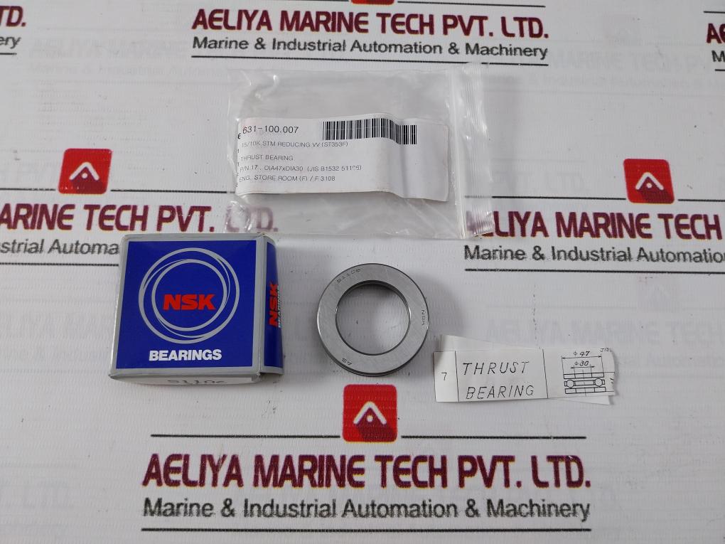 Nsk 51106 Thrust Ball Bearings