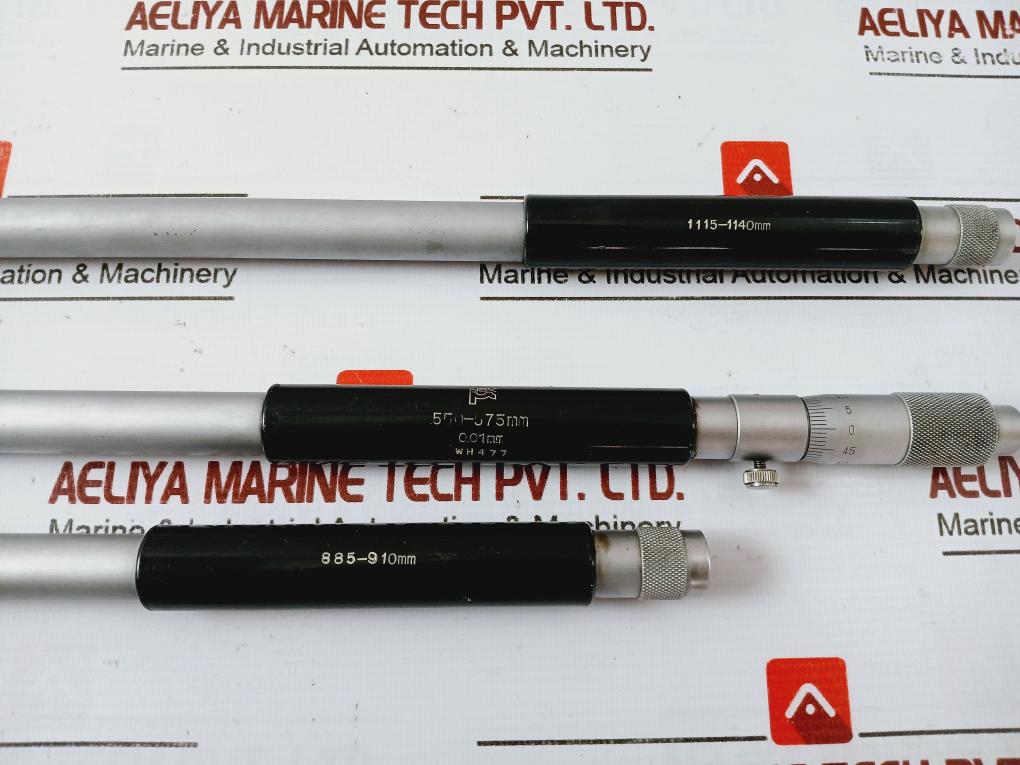 Nsk 550-575mm Precision Measuring Inside Micrometer Tool Wh477 0.01mm Accuracy