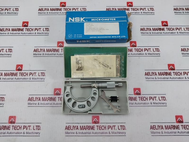 Nsk Yab03-m Outside Micrometer 25-50Mm