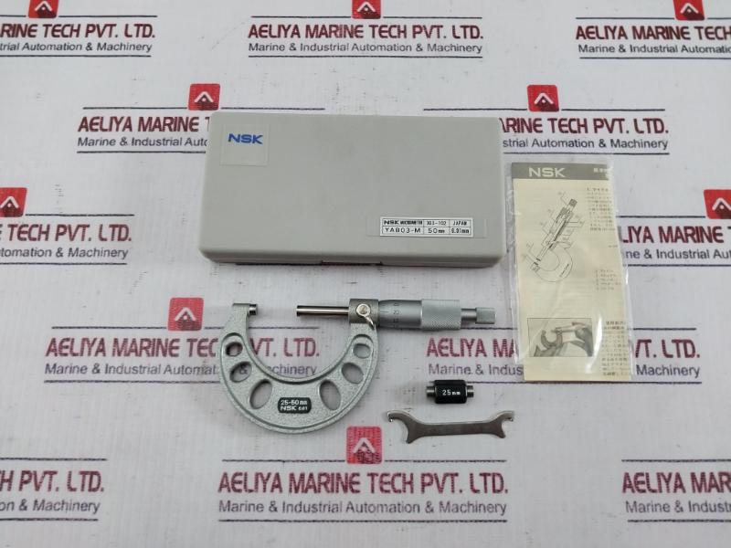 Nsk Yab03-m Outside Micrometer 25-50Mm