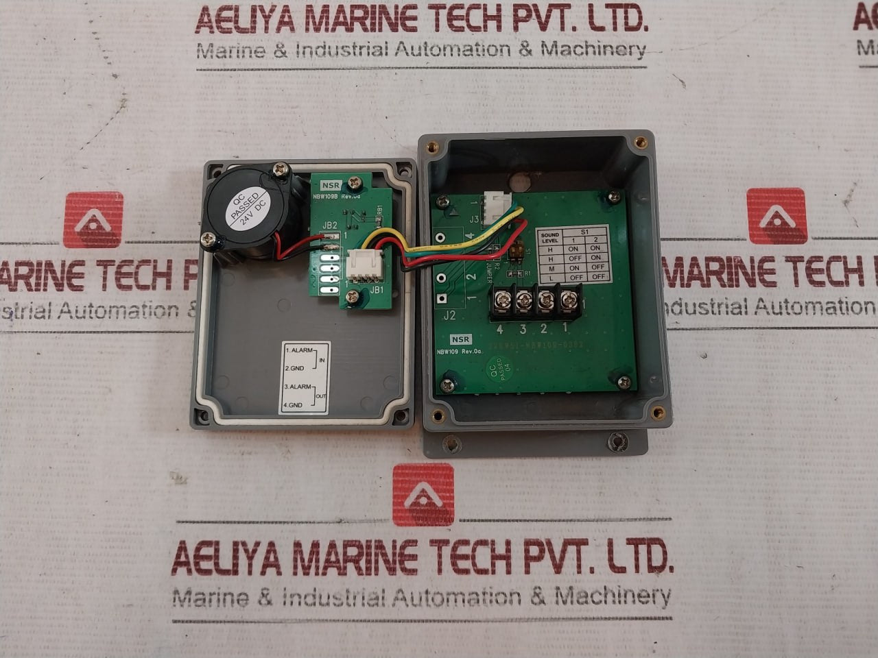 Nsr Nbw-1010A Bnwas Alarm Unit Rev.0A 22Rw51-nbw109-0382
