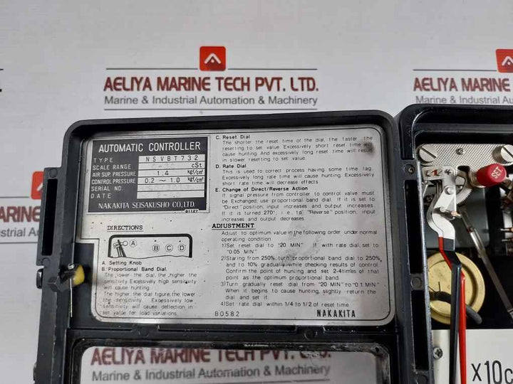 Nsvbt732  1.4 Kgf/Cm2 Nakakita Seisakusho Viscosity Automatic Controller