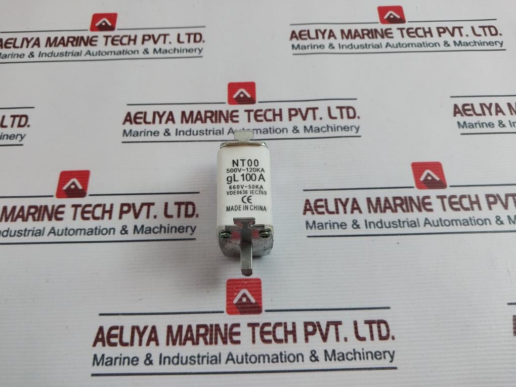 Nt00 100A Knife Contact Fuse Protector 660V~ 50Ka