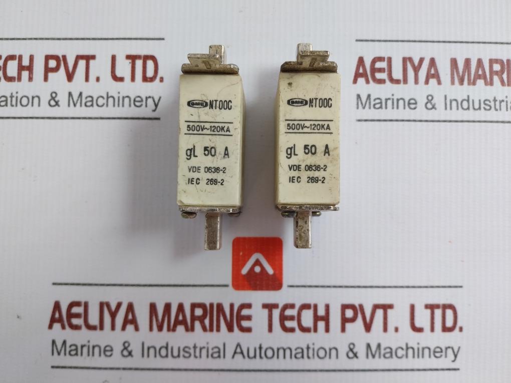 Nt00C High Rupturing Capacity Fuse Link Sme 500V~120Ka 50A