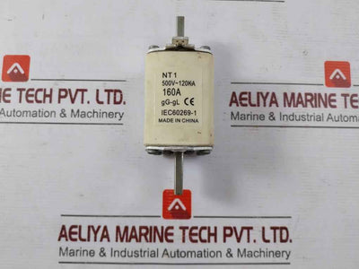 Nt1 160A Fuse Link For High Power Safety Device 500V-120Ka Iec 60269-1