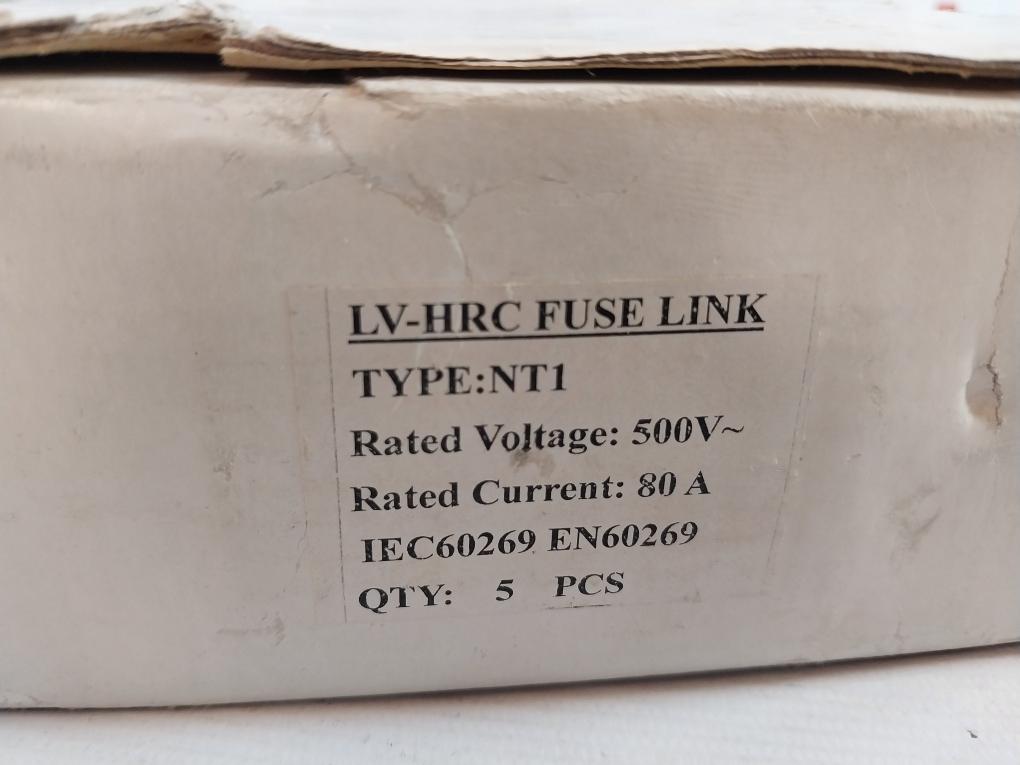 Nt1 Lv-hrc Fuse Link 80A