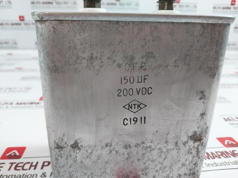 Ntk 200Vdc Capacitor Cfp 150 ΜF 200Vdc C1911