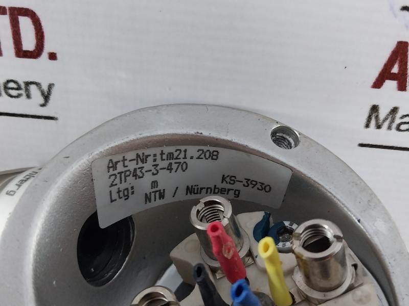 Ntw 2tp43-3-470 Temperature Sensor 2x Pt100 Ltg: M 200°c