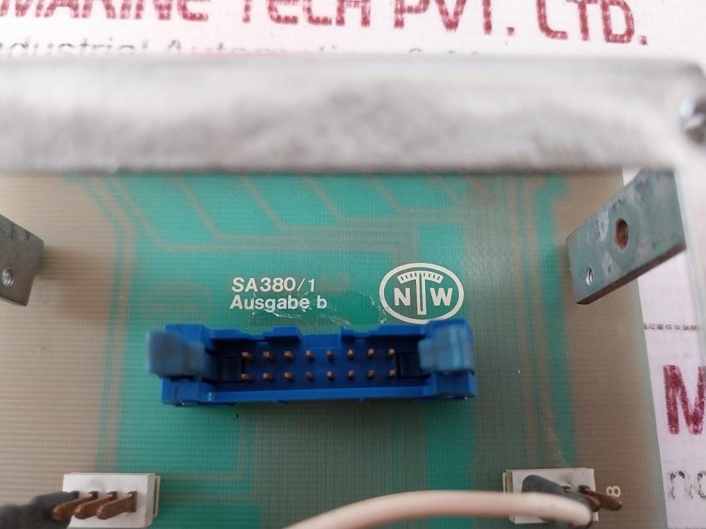 NTW NORIS A-31 Pcb Circuit Board Tart Block SA385-6G