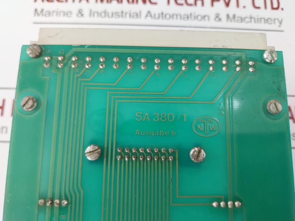 NTW NORIS A-31 Pcb Circuit Board Tart Block SA385-6G