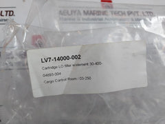 Nugent 30-400-204 Filter Element Cartridge