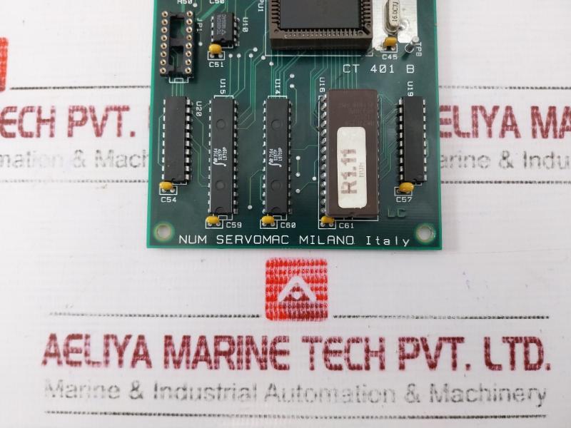 Num Servomac Ct 401B Printed Circuit Board 2Uaccrr401 B