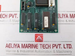 Num Servomac Ct 401B Printed Circuit Board 2Uaccrr401 B