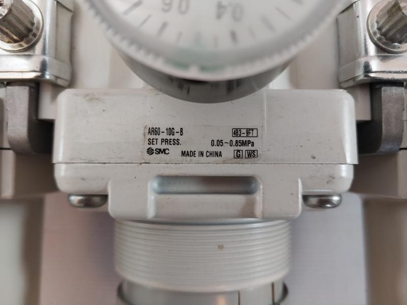 Numatics 34207242 Filter Regulator And Lubricator Ar60-10G-b 1.0Mpa 0.05-0.85Mpa
