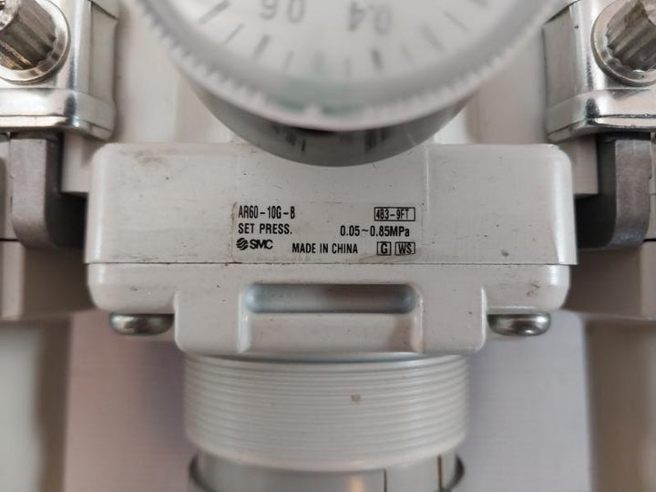 Numatics 34207242 Filter Regulator And Lubricator Ar60-10G-b 1.0Mpa 0.05-0.85Mpa