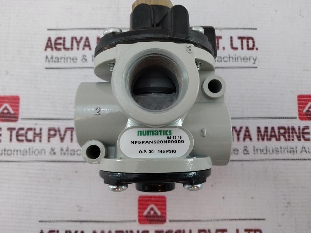 Numatics Nf5Pan520N00000 Air Pilot Poppet Valve Rev-b 30-145 Psig