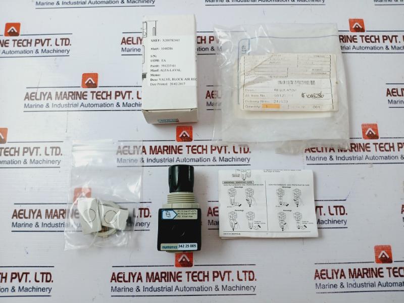 Numatics Valve, 34225005 Pressure Regulator