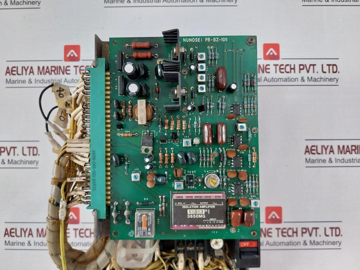 Nunosei Pb-bz-105 Isolation Amplifier & Circuit Protection Module Cp-c Bac102105