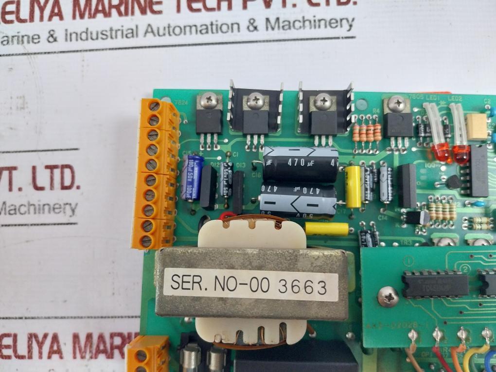 Nunotani 4K3-02028-1 Printed Circuit Board Card 7805