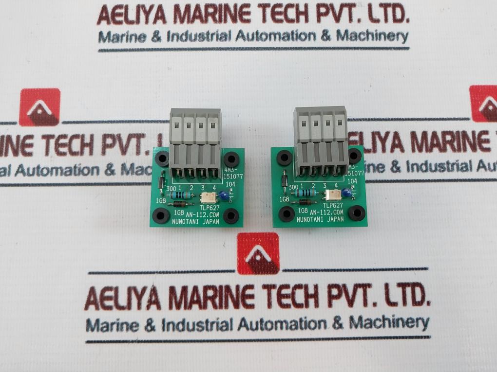 Lot of 2x Nunotani AN-112 Circuit Board