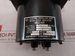 Nunotani Jis F8521-fl100K Electric Propeller Shaft Revolution Indicator Receiver