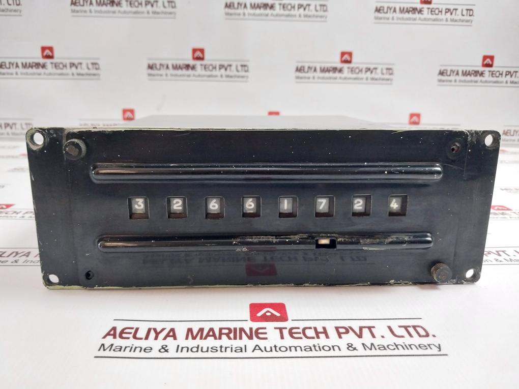 Nunotani Keiki Ec2977-8 Electric Tachometer Counter 115V 50/60Hz I Pulse/1 R.P.M.