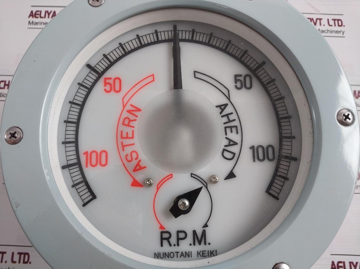 Nunotani Keiki Fet150K Electric Propeller Shaft Revolution Indicator D90981 5Ma