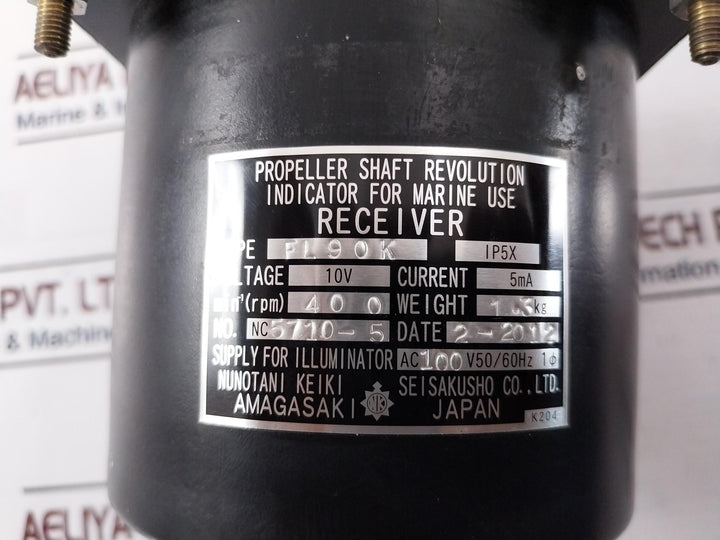 Nunotani Keiki Fl90K Propeller Shaft Revolution Indicator