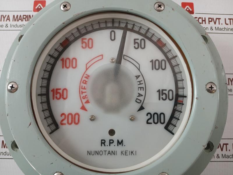 Jis F 8521-fe150K0 Electric Propeller Shaft Revolution Indicator Nunotani Keiki