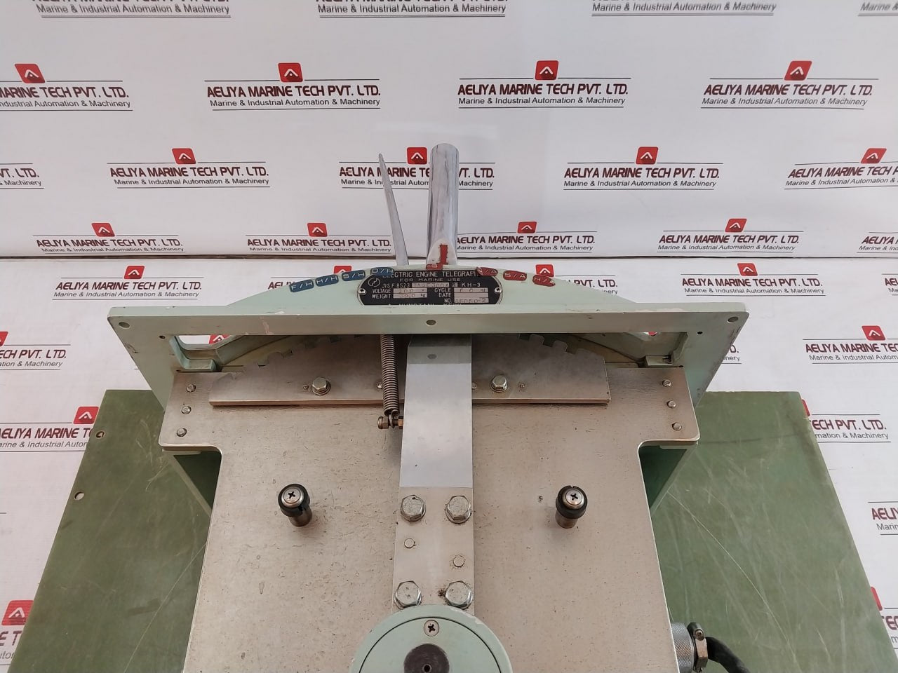 Nunotani Keiki Jis F 8523 Tase300A Electric Engine Telegraph 100V A6050-2