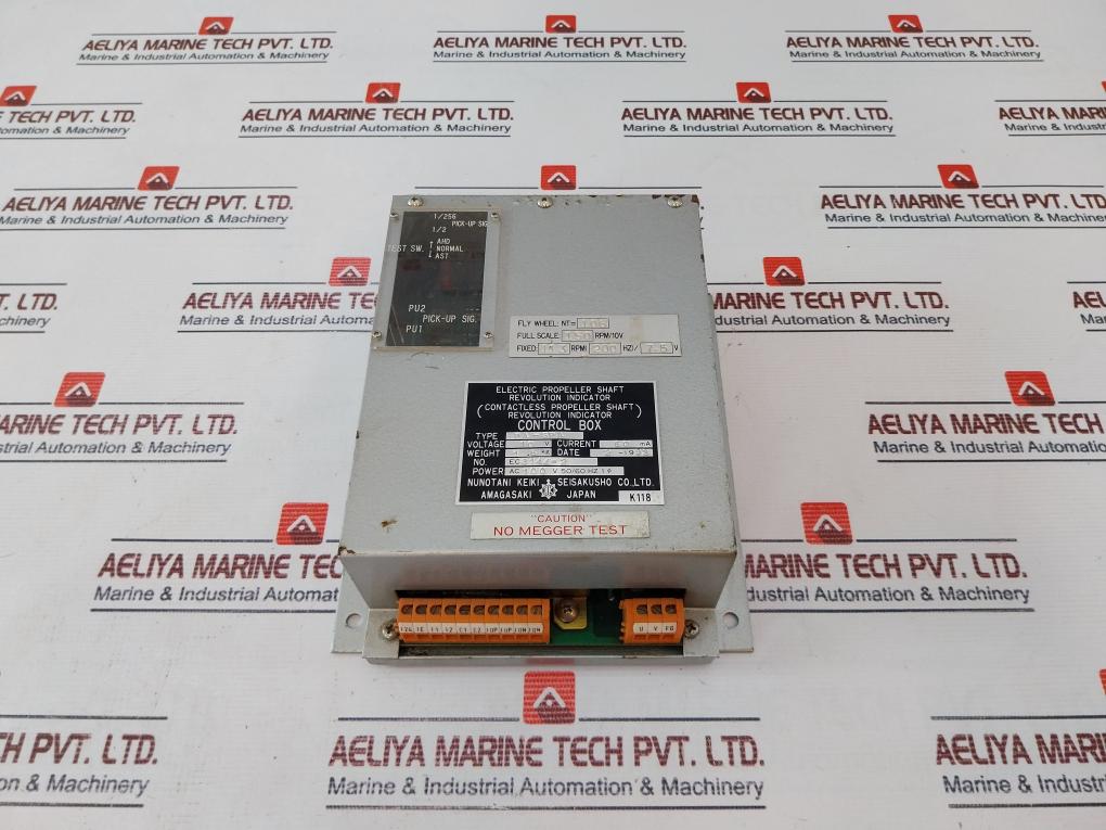 Nunotani Keiki PA-SPA Electric Propeller Shaft Revolution Indicator 60MA