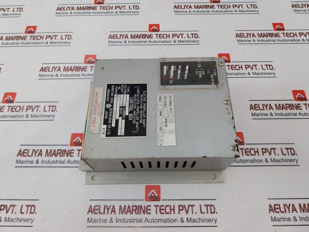 Nunotani Keiki PA-SPA Electric Propeller Shaft Revolution Indicator 60MA