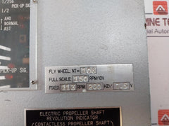 Nunotani Keiki PA-SPA Electric Propeller Shaft Revolution Indicator 60MA