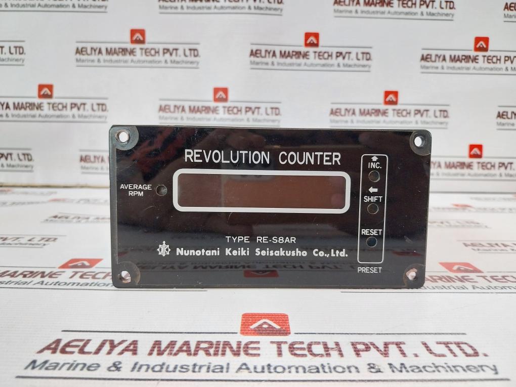 Nunotani Keiki Re-s8Ar Revolution Indicator Counter Ac 110
