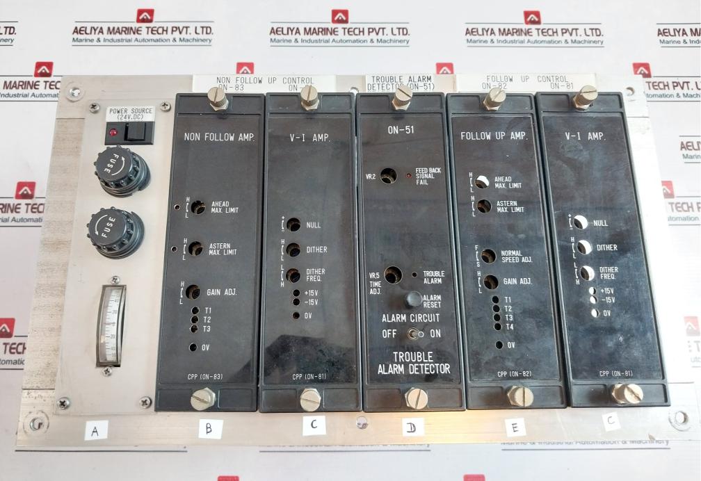 Nunotani Keiki Seisakusho 13165 Non Follow Up Amp Trouble Alarm Detector 24VDC