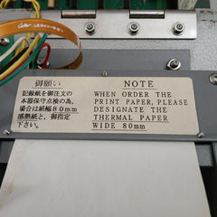 Nunotani Keiki Seisakusho Co. Electric Engine Telegraph Logger Vml-600 A7252